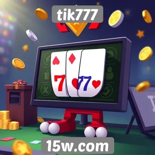 Exploração das funcionalidades do site tik777