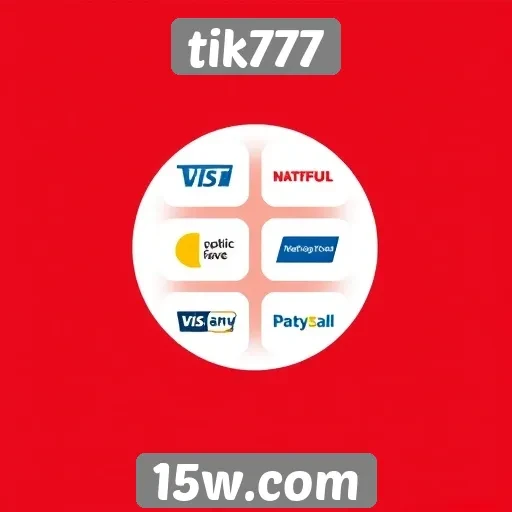 Métodos de pagamento disponíveis no tik777